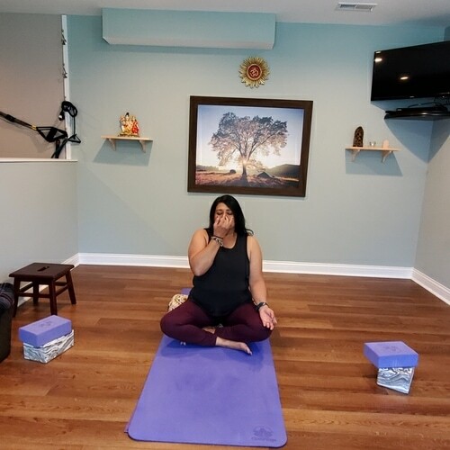 Meena Meditating